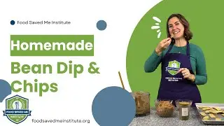 Homemade Bean Dip and Chips Recipe