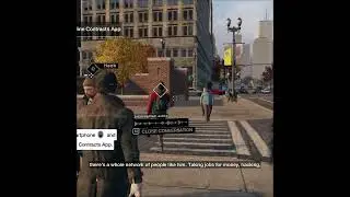 Работа за деньги, хакерство &mdash; Watch Dogs (2014) #watchdogs #gaming