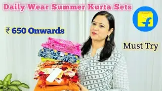 Flipkart Kurta Sets Under Rs1000 | Flipkart Summer Kurta Set Haul | Nilu Prakash