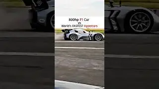 F1 Car vs Rimac Nevera vs McMurtry Sp&eacute;irling &ndash; Ultimate Hypercar Drag Race!