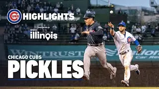 Top Cubs Rundowns Highlight Compilation | Defensive and Offensive Pickles