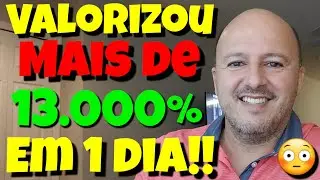 DAR - Minas of Dalarnia - token (Criptomoeda) valorizou mais de 13.000% em um &uacute;nico dia!