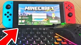 Как играть в Minecraft на Nintendo Switch с помощью клавиатуры и мыши!