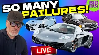 Bring a Trailer Auctions are Failing to Sell Like Crazy but PCAR Market and Cars & Bids are Worse!