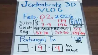 CONGRATULATIONS 🎊 👏 💐 🥳  TARGET 063 189.241  🏆 .SWERTRES GUIDE AND TIPS FOR TODAY FEB.02,2026 DOBOL
