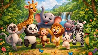 लंगूर का नाच || Langoor Ka Naach || Children Rhymes || 3D Cartoon Video