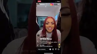 @Staceyrosado  IG live