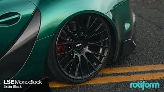 Rotiform RC201 LSE | Matte Black | 20x8.5 // 20x10 | Toyota Supra
