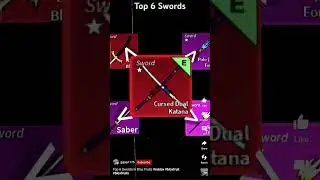 Top 6 swords in blox fruits #bloxfruit #ripindra #enyu #onepunchman #zioles #bestpvpbuild #saitama