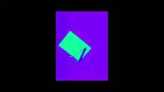 The Video Collection UK 1986 VHS Logo in Colourization Mode In All 4 Rotations And Malfunction