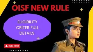OISF RECRUITMENT 2025 | SELECTION PROCESS  FULL DETAILS 