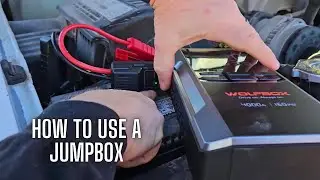 Пусковое устройство WOLFBOX 4000A с воздушным компрессором 160 PSI