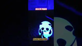 🐼Trying Viral SILICONE PANDA NIGHT LIGHT 🐼💡| AMBIENT LIGHT 🤩| NIGHT LAMP #viral #shorts #trending