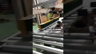 Semi automatic carton tape sealing machine with real time ink printing machine