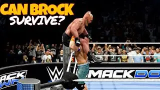 Can Brock Lesnar Survive John Cena?! | WWE 2K25 Dream Match