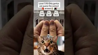 only genius can guess the number 💀🤔 #viral #duet #usa #catvideos #shortvideo #trollface #meme #viral