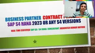 Business partner  contact person IN sap s4 hana 2023 or any s4 versions