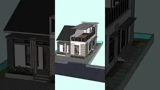 Rumah minimalis+rooftop 8x15 meter