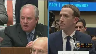 Facebook CEO Faces Second Day Of Congressional Questions At Capitol Hill Hearing
