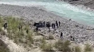 Several killed as vehicle carrying suspected migrants crashes into a river in Albania