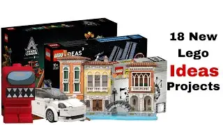 18 New Lego Ideas Projects