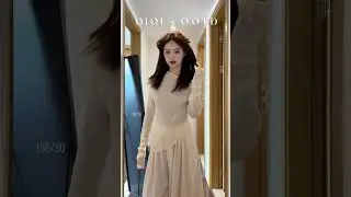 15890 When a 158-petite guy tries the outfits of a Korean drama s female lead in a windbre