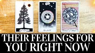 PICK A CARD💓😍 Their TRUE FEELINGS For You RIGHT NOW! 😍💓 They want you to know THIS! 🌟 Tarot Reading