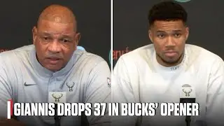 Giannis Antetokounmpo&rsquo;s trying NOT to &lsquo;put pressure&rsquo; on new Bucks teammates | NBA on ESPN