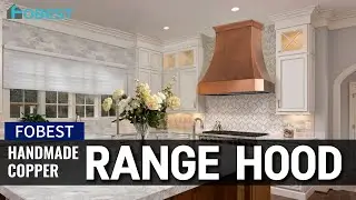 Handmade Copper Range Hood| Elegant Design for Kitchen Upgrade