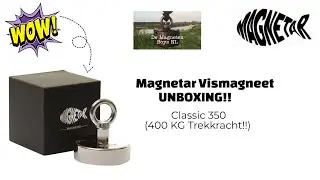 Magnetar Classic 350 Vismagneet 400KG Unboxing!!