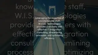 Limitless Technology. One click away - W.I.S.E. Technologies Corporation