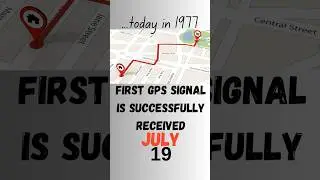 GPS is Invented - Today in History! #shorts #short