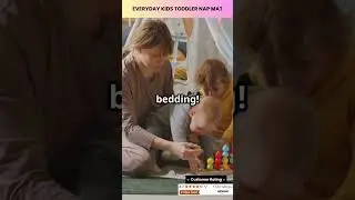 Everyday Kids Toddler Nap Mat with Pillow - Perfect for Daycare & Preschool 💤✨