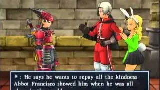 dragon quest 8 the final boss owned, the new ending and the credits