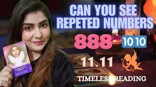 💌Can You See Repeated Number (1111) (222)(888) (444). This video for you. Tarot reading ✨💭🤔.