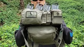 HSP D3CR Heavy Chest Rig with AR15 load out.