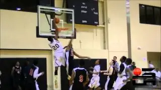 Got Em' Coach!! Michigan Mustangs Forward Dre Dentmond Catches Defender Of The Oop
