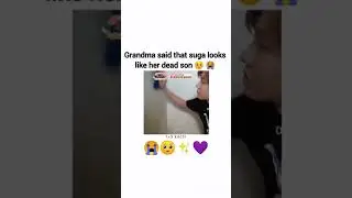 grandma's said suga look like my dead son......😭#axd_kth245 #btsarmy #army #btsot7forever #BTS #fyp