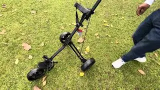 Masters 3 series 3 wheel golf trolley