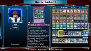 Yu-Gi-Oh! Legacy of the Duelist : Link Evolution Thunder Dragon Deck 2021