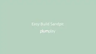 Sandcentre Easy To Build Sandpit | Plum Play
