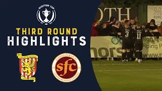 Formartine United 1-3 Stenhousemuir | Highlights | Scottish Cup Third Round 2022-23