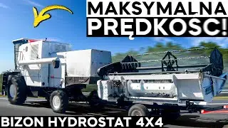 Jaką PRĘDKOŚĆ rozwija NAJLEPSZY na Świecie BIZON Z056 HYDROSTAT 4x4 ?