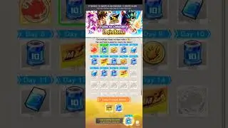 DBLEGENDS today my  login bonus #shorts