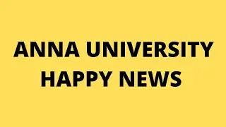 Anna University Students Happy News 💥💯 College Reopening