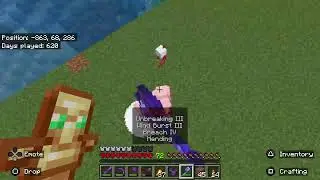 Radimo ogromno drvo u minecraftu