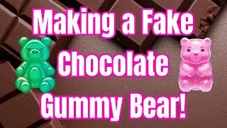 MAKING A FAKE CHOCOLATE GUMMY BEAR! 🐻4/14/25 It's my BIRTHDAY 🎊🎂🩷🩷