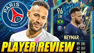 TOTS NEYNEY! 🔥 96 TOTS NEYMAR PLAYER REVIEW! 96 NEYMAR REVIEW! TEAM OF THE SEASON NEYMAR REVIEW!