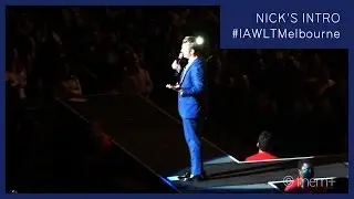3  Nick's Intro | IAWLT Melbourne | Backstreet Boys