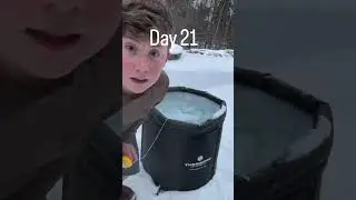 Imagine the mental strength you need to get in an Icepod with this weather! ❄️